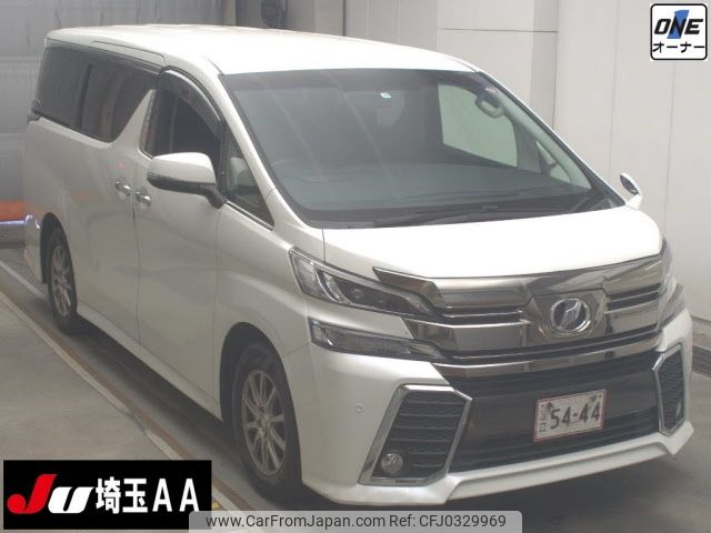 toyota vellfire 2015 -TOYOTA--Vellfire AGH30W-0045390---TOYOTA--Vellfire AGH30W-0045390- image 1