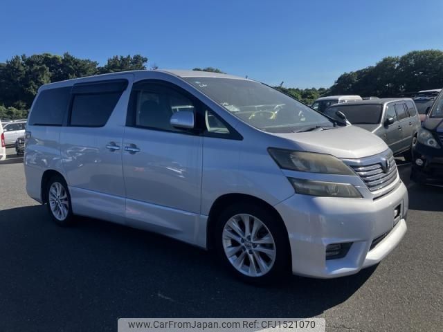 toyota vellfire 2010 CFJ1521070 image 1