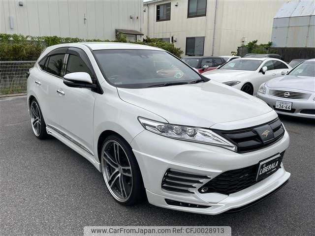 toyota harrier 2017 -TOYOTA--Harrier DBA-ZSU60W--ZSU60-0125385---TOYOTA--Harrier DBA-ZSU60W--ZSU60-0125385- image 1