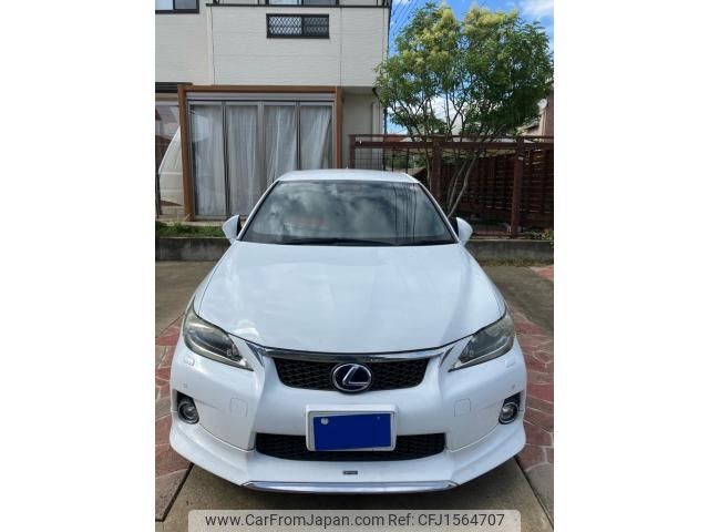 lexus ct 2012 CFJ1564707 image 1