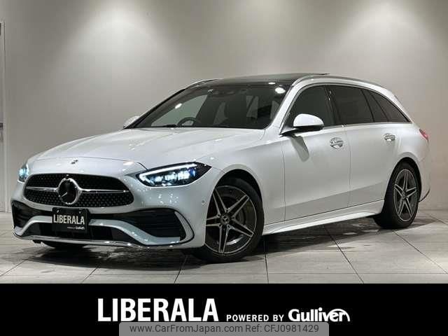 mercedes-benz c-class-station-wagon 2022 -MERCEDES-BENZ--Benz C Class Wagon 5AA-206242C--W1K2062422F036849---MERCEDES-BENZ--Benz C Class Wagon 5AA-206242C--W1K2062422F036849- image 1