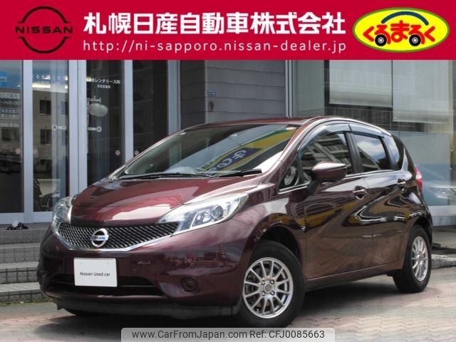 nissan note 2016 -NISSAN--Note DBA-NE12--NE12-111658---NISSAN--Note DBA-NE12--NE12-111658- image 1