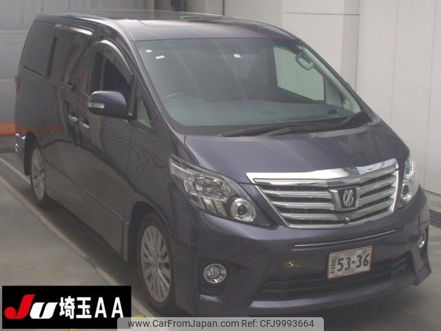 toyota alphard 2013 -TOYOTA--Alphard ANH20W-8278461---TOYOTA--Alphard ANH20W-8278461- image 1