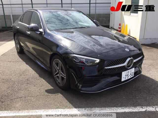 mercedes-benz c-class 2022 -MERCEDES-BENZ 【三重 302ﾂ7550】--Benz C Class 206041C--2R056958---MERCEDES-BENZ 【三重 302ﾂ7550】--Benz C Class 206041C--2R056958- image 1