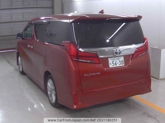 toyota alphard 2019 -TOYOTA 【山口 301ﾁ5630】--Alphard AGH30W-0246451---TOYOTA 【山口 301ﾁ5630】--Alphard AGH30W-0246451- image 2