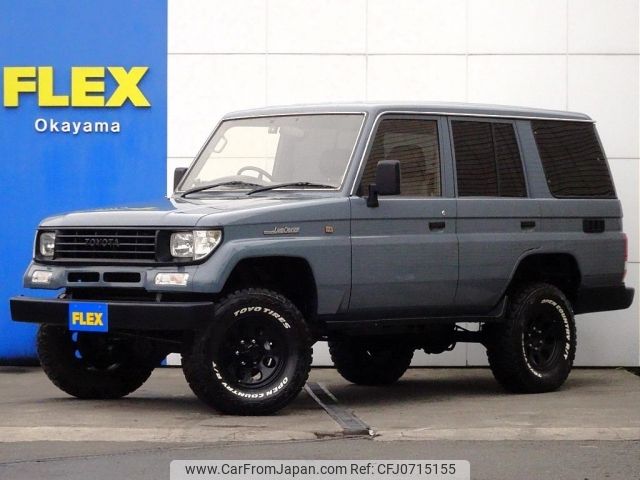 toyota land-cruiser-prado 1993 -TOYOTA--Land Cruiser Prado Y-KZJ78W--KZJ78-0007866---TOYOTA--Land Cruiser Prado Y-KZJ78W--KZJ78-0007866- image 1