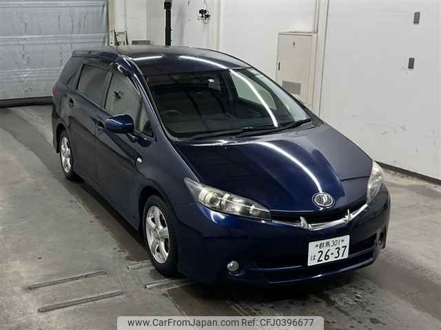 toyota wish 2012 -TOYOTA 【群馬 301ハ2637】--Wish ZGE20W-0123989---TOYOTA 【群馬 301ハ2637】--Wish ZGE20W-0123989- image 1