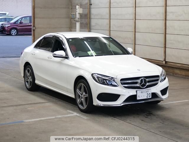 mercedes-benz c-class 2017 quick_quick_RBA-205042_WDD2050422R273886 image 1