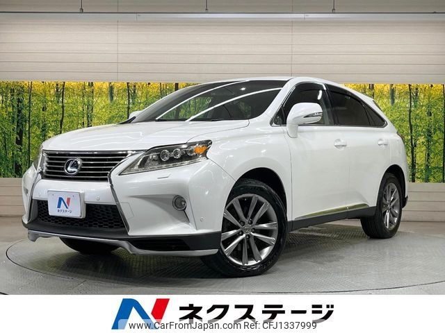 lexus rx 2012 -LEXUS--Lexus RX DBA-AGL10W--AGL10-2434966---LEXUS--Lexus RX DBA-AGL10W--AGL10-2434966- image 1
