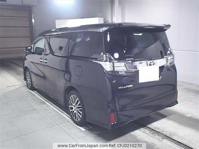 toyota vellfire 2016 -TOYOTA 【大阪 303ﾕ9207】--Vellfire AGH30W-0069542---TOYOTA 【大阪 303ﾕ9207】--Vellfire AGH30W-0069542- image 2