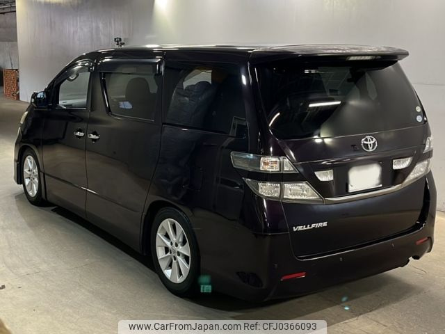 toyota vellfire 2010 -TOYOTA 【広島 353む16】--Vellfire ANH20W-8121237---TOYOTA 【広島 353む16】--Vellfire ANH20W-8121237- image 2