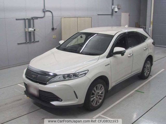 toyota harrier 2017 -TOYOTA--Harrier AVU65W-0051012---TOYOTA--Harrier AVU65W-0051012- image 1