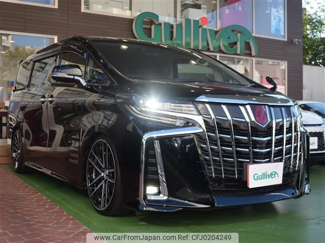 toyota alphard 2019 -TOYOTA--Alphard DBA-AGH30W--AGH30-0255076---TOYOTA--Alphard DBA-AGH30W--AGH30-0255076- image 1