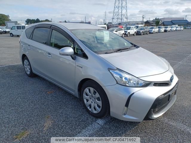 toyota prius-α 2017 quick_quick_6AA-ZVW41W_ZVW41-0064531 image 2