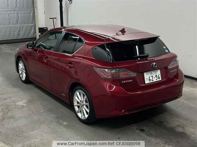 lexus ct 2013 -LEXUS 【川越 330サ6296】--Lexus CT ZWA10-2142824---LEXUS 【川越 330サ6296】--Lexus CT ZWA10-2142824- image 2