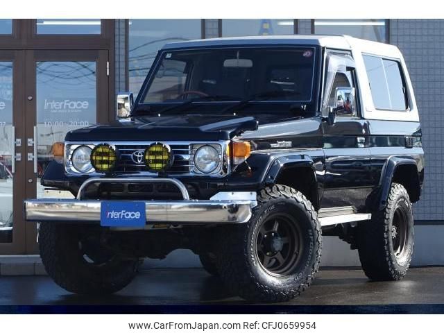 toyota landcruiser-70 1999 quick_quick_HZJ73HV_HZJ73HV-0007001 image 1