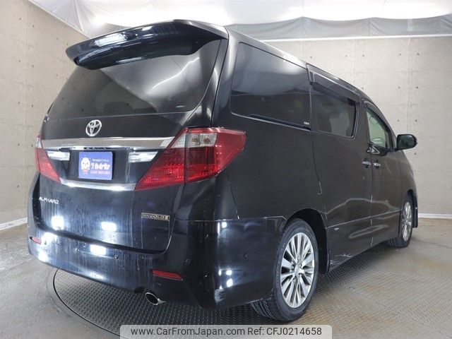 toyota alphard 2013 -TOYOTA--Alphard DBA-ANH20W--ANH20-8309370---TOYOTA--Alphard DBA-ANH20W--ANH20-8309370- image 2