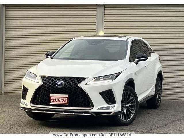 lexus rx 2021 quick_quick_6AA-GYL20W_GYL20-0014971 image 1