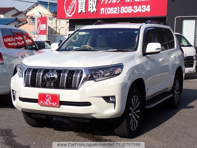 toyota land-cruiser-prado 2021 -TOYOTA--Land Cruiser Prado 3BA-TRJ150W--TRJ150-0124233---TOYOTA--Land Cruiser Prado 3BA-TRJ150W--TRJ150-0124233- image 1