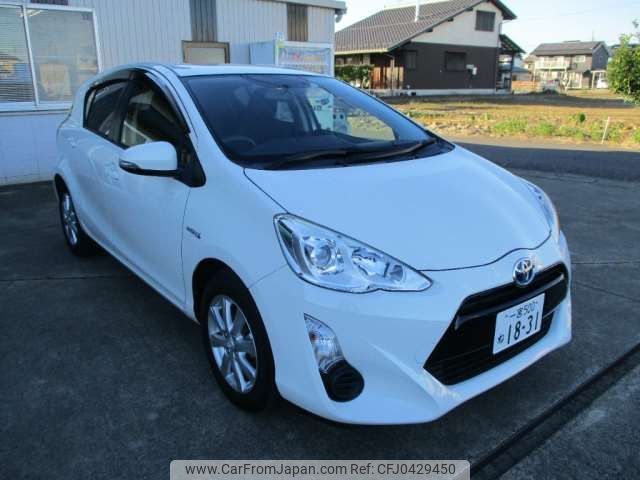 toyota aqua 2016 -TOYOTA 【一宮 500ﾈ1831】--AQUA DAA-NHP10--NHP10-2546444---TOYOTA 【一宮 500ﾈ1831】--AQUA DAA-NHP10--NHP10-2546444- image 1