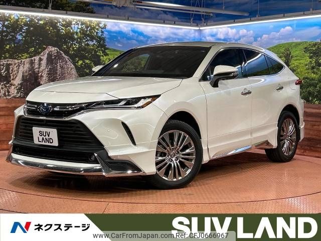 toyota harrier 2021 -TOYOTA--Harrier 6AA-AXUH80--AXUH80-0026003---TOYOTA--Harrier 6AA-AXUH80--AXUH80-0026003- image 1