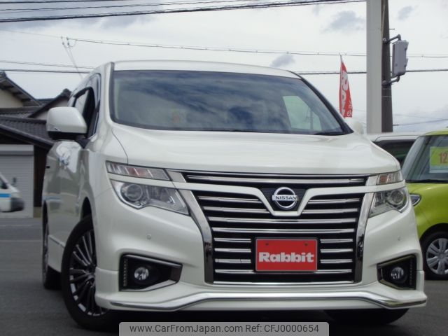 nissan elgrand 2017 -NISSAN--Elgrand DBA-TE52--TE52-090555---NISSAN--Elgrand DBA-TE52--TE52-090555- image 1