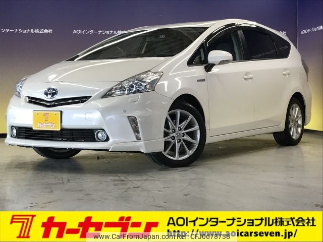 toyota prius-α 2012 -TOYOTA--Prius α DAA-ZVW41W--ZVW41-3121588---TOYOTA--Prius α DAA-ZVW41W--ZVW41-3121588- image 1