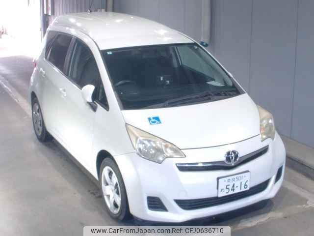 toyota ractis 2011 -TOYOTA 【奈良 501ﾒ5416】--Ractis NCP122--2000232---TOYOTA 【奈良 501ﾒ5416】--Ractis NCP122--2000232- image 1