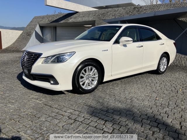 toyota crown 2013 -TOYOTA--Crown DAA-AWS210--AWS210-6009286---TOYOTA--Crown DAA-AWS210--AWS210-6009286- image 2