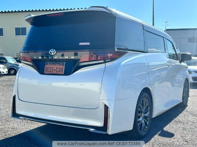 toyota vellfire 2024 -TOYOTA 【札幌 337ﾆ456】--Vellfire TAHA45W--0003066---TOYOTA 【札幌 337ﾆ456】--Vellfire TAHA45W--0003066- image 2