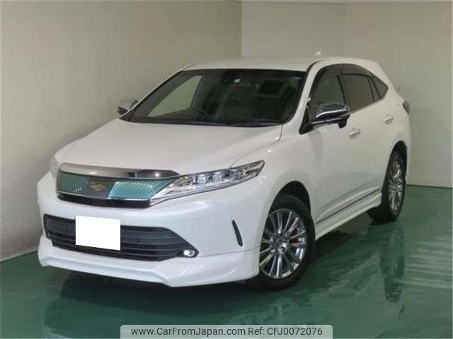 toyota harrier 2017 -TOYOTA--Harrier DBA-ZSU60W--ZSU60-0129305---TOYOTA--Harrier DBA-ZSU60W--ZSU60-0129305- image 1