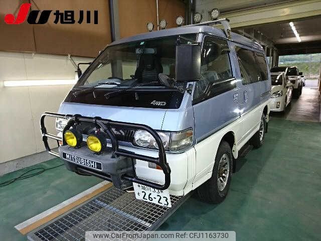 mitsubishi delica-starwagon 1990 -MITSUBISHI 【旭川 33ｽ2623】--Delica Wagon P35W--0100603---MITSUBISHI 【旭川 33ｽ2623】--Delica Wagon P35W--0100603- image 1