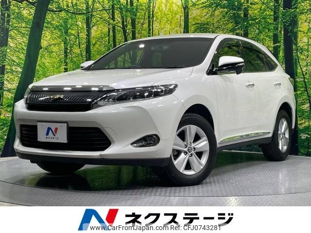 toyota harrier 2017 -TOYOTA--Harrier DBA-ZSU60W--ZSU60-0114010---TOYOTA--Harrier DBA-ZSU60W--ZSU60-0114010- image 1