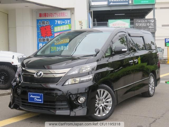 toyota vellfire 2014 -TOYOTA--Vellfire ANH20W--8320461---TOYOTA--Vellfire ANH20W--8320461- image 1