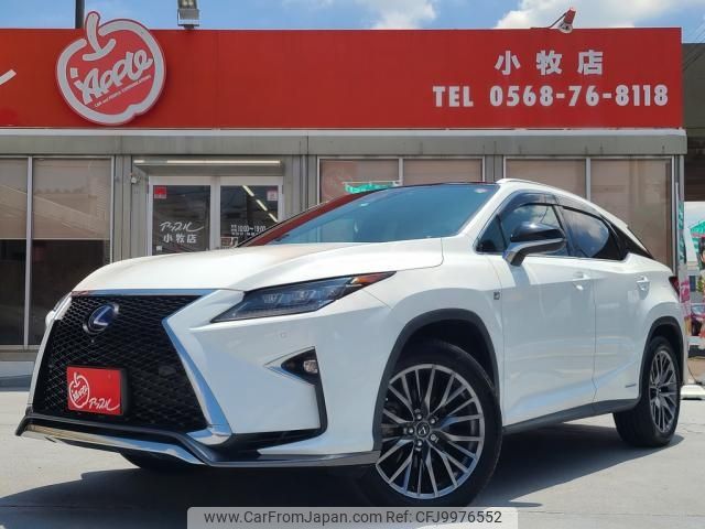 lexus rx 2017 -LEXUS--Lexus RX DAA-GYL25W--0012434---LEXUS--Lexus RX DAA-GYL25W--0012434- image 1