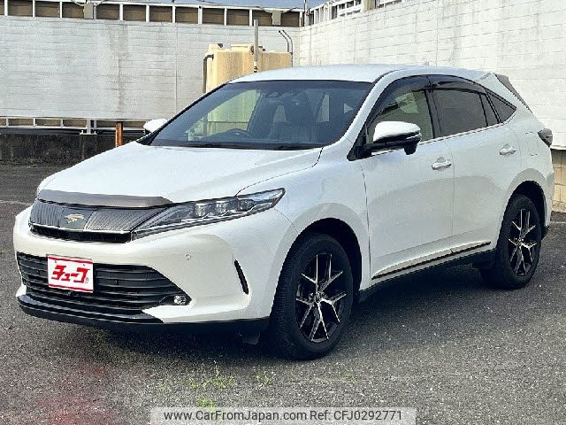 toyota harrier 2019 -TOYOTA--Harrier DBA-ZSU60W--ZSU60-0180621---TOYOTA--Harrier DBA-ZSU60W--ZSU60-0180621- image 1