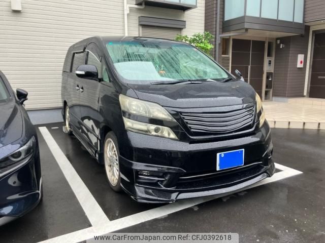 toyota vellfire 2010 -TOYOTA--Vellfire DBA-ANH20W--ANH20-8091395---TOYOTA--Vellfire DBA-ANH20W--ANH20-8091395- image 1