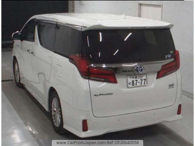 toyota alphard 2020 -TOYOTA 【千葉 332ｾ8777】--Alphard 6AA-AYH30W--AYH30W-0115433---TOYOTA 【千葉 332ｾ8777】--Alphard 6AA-AYH30W--AYH30W-0115433- image 2