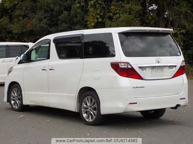 toyota alphard 2010 -TOYOTA--Alphard DBA-ANH25W--ANH25-8026301---TOYOTA--Alphard DBA-ANH25W--ANH25-8026301- image 2