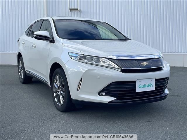 toyota harrier 2017 -TOYOTA--Harrier DBA-ZSU60W--ZSU60-0128332---TOYOTA--Harrier DBA-ZSU60W--ZSU60-0128332- image 1