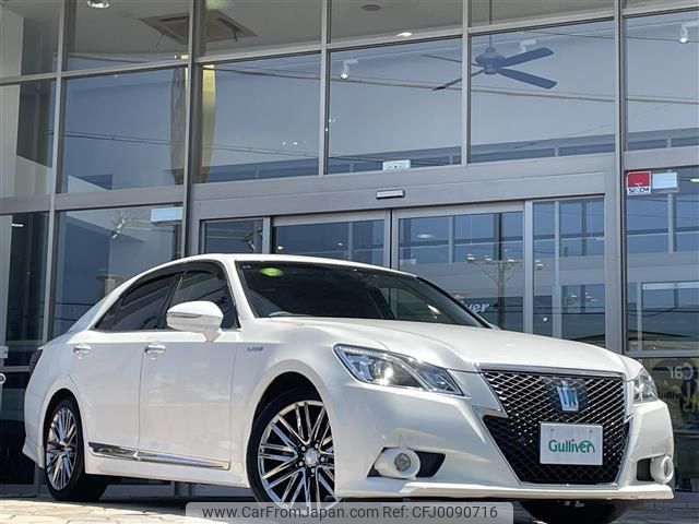 toyota crown 2013 -TOYOTA--Crown DAA-AWS210--AWS210-6047040---TOYOTA--Crown DAA-AWS210--AWS210-6047040- image 1