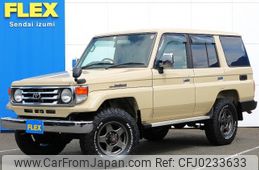 toyota land-cruiser 2003 -TOYOTA--Land Cruiser KG-HZJ76V--HZJ76-0005885---TOYOTA--Land Cruiser KG-HZJ76V--HZJ76-0005885-