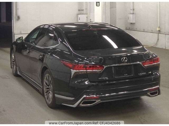 lexus ls 2018 -LEXUS--Lexus LS DBA-VXFA55--VXFA55-6000586---LEXUS--Lexus LS DBA-VXFA55--VXFA55-6000586- image 2