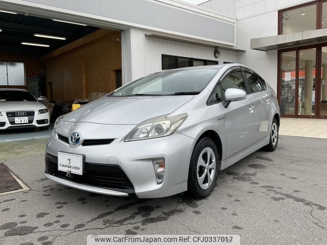 toyota prius 2013 -TOYOTA--Prius DAA-ZVW30--ZVW30-5707476---TOYOTA--Prius DAA-ZVW30--ZVW30-5707476- image 1