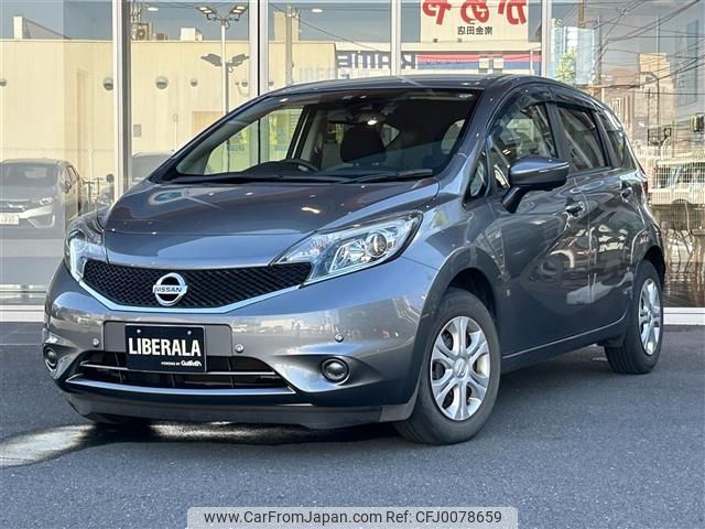 nissan note 2016 -NISSAN--Note DBA-E12--E12-489323---NISSAN--Note DBA-E12--E12-489323- image 1