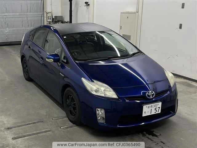 toyota prius 2010 -TOYOTA 【前橋 300ﾁ157】--Prius ZVW30--1293910---TOYOTA 【前橋 300ﾁ157】--Prius ZVW30--1293910- image 1