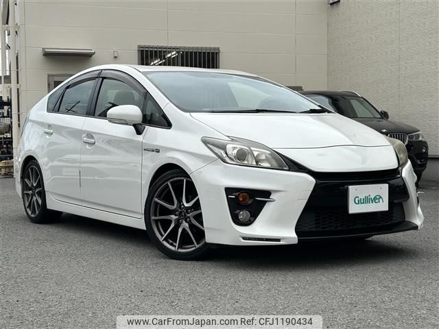 toyota prius 2012 -TOYOTA--Prius DAA-ZVW30--ZVW30-5450351---TOYOTA--Prius DAA-ZVW30--ZVW30-5450351- image 1