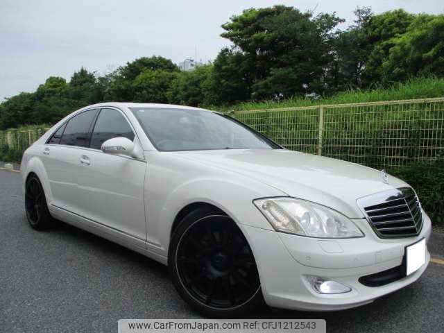 mercedes-benz s-class 2008 -MERCEDES-BENZ 【江東 300】--Benz S Class DBA-221056--2A231907---MERCEDES-BENZ 【江東 300】--Benz S Class DBA-221056--2A231907- image 1
