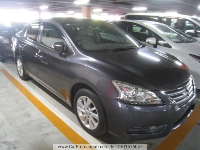 nissan sylphy 2013 CFJ1576047 image 1