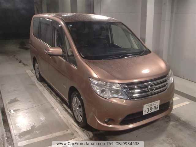 nissan serena 2014 -NISSAN 【大宮 503ﾌ3806】--Serena HC26--116670---NISSAN 【大宮 503ﾌ3806】--Serena HC26--116670- image 1